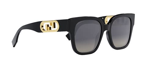 fendi 40063i|Fendi O'Lock FE40063I Square Sunglasses .